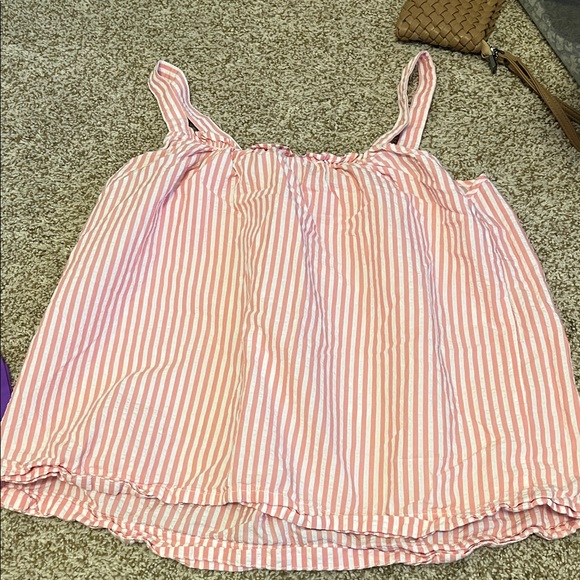Striped Pink Lake Pajama Top - Picture 4 of 4